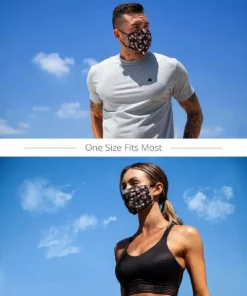 Fydelity Spiral Tie-Dye Face Mask Masks & Bandanas