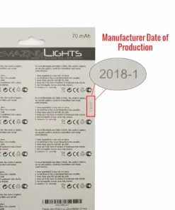 EmazingLights CR2450 Batteries Gloving Parts & Batteries