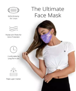 One By One Apparel Like Totally Y2K Filtered Face Mask Masks & Bandanas