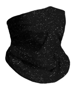 J.S. Industry Corp Paint Splatter Black Seamless Mask Bandana Masks & Bandanas