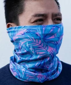 J.S. Industry Corp Aquatic Jungle Seamless Mask Bandana