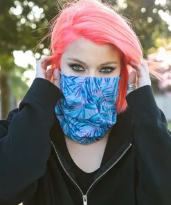 J.S. Industry Corp Aquatic Jungle Seamless Mask Bandana