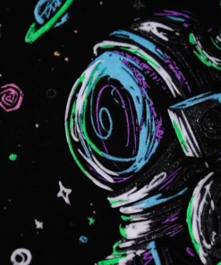 INTO THE AM Astro Arcade Glow-in-the-Dark Tee