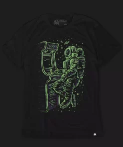INTO THE AM Astro Arcade Glow-in-the-Dark Tee