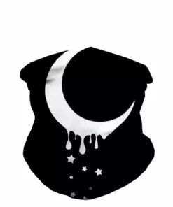 J.S. Industry Corp Dripping Moon Seamless Mask Bandana Masks & Bandanas