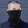 J.S. Industry Corp Masks & Bandanas Black Seamless Mask Bandana 1 J.S. Industry Corp Masks & Bandanas Black Seamless Mask Bandana