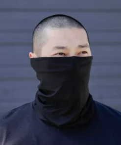 J.S. Industry Corp Masks & Bandanas Black Seamless Mask Bandana