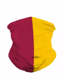 INTO THE AM Masks & Bandanas Cardinal And Yellow Seamless Mask Bandana 11 INTO THE AM Masks & Bandanas Cardinal And Yellow Seamless Mask Bandana