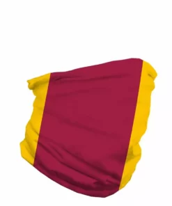 INTO THE AM Masks & Bandanas Cardinal And Yellow Seamless Mask Bandana 12 INTO THE AM Masks & Bandanas Cardinal And Yellow Seamless Mask Bandana