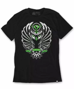 INTO THE AM T-Shirts & Tanks Chakra Owl Glow-in-the-Dark Tee