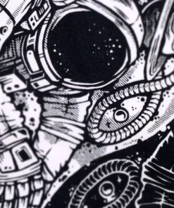 INTO THE AM Cosmic Duality Tee T-Shirts & Tanks