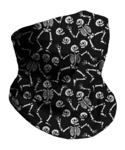 J.S. Industry Corp Dancing Skeleton Seamless Mask Bandana Masks & Bandanas