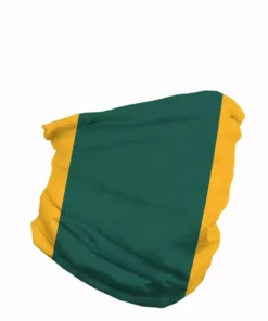 INTO THE AM Masks & Bandanas Dark Green And Gold Seamless Mask Bandana