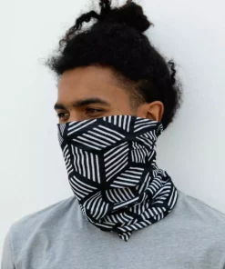J.S. Industry Corp Masks & Bandanas Cubed Illusions Seamless Mask Bandana