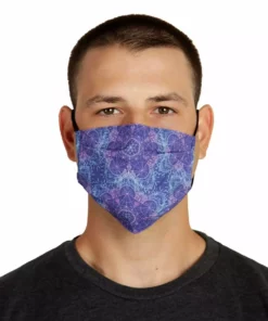 Fydelity Flower Of Life Adjustable Face Mask