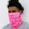 Andrew - Agent Masks & Bandanas Paisley Pink Seamless Mask Bandana