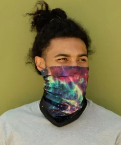 J.S. Industry Corp Space Fade Seamless Mask Bandana