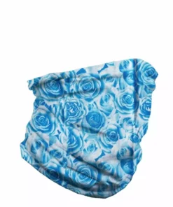 Andrew - Agent Masks & Bandanas Field Of Roses Seamless Mask Bandana - Blue