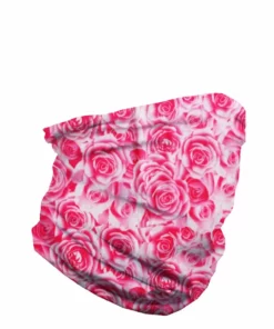 Andrew - Agent Field Of Roses Seamless Mask Bandana - Pink