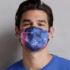 Fydelity Masks & Bandanas Galaxy Face Mask