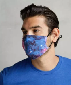 Fydelity Masks & Bandanas Galaxy Face Mask