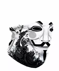 Kimtex Guy Fawkes Seamless Mask Bandana Masks & Bandanas