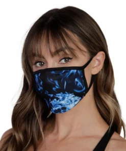 Nylon Masks & Bandanas Ignition Flame Face Mask