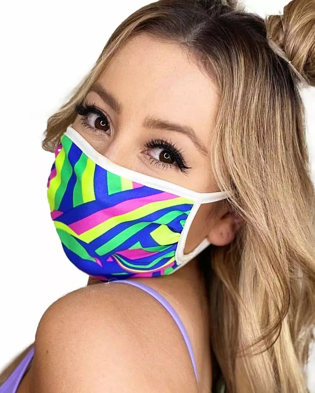 Day G In The Groove Face Mask Masks & Bandanas 4 Day G In The Groove Face Mask Masks & Bandanas