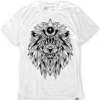 INTO THE AM Lunar Lion Tee T-Shirts & Tanks