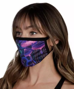 Lyte Couture Dazed Mushroom Face Mask Masks & Bandanas