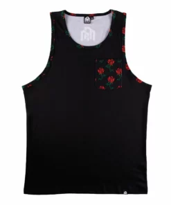 INTO THE AM Roses Pocket Tank T-Shirts & Tanks