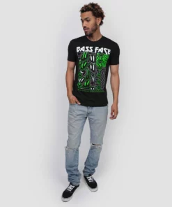 INTO THE AM Bass Face Tee T-Shirts & Tanks