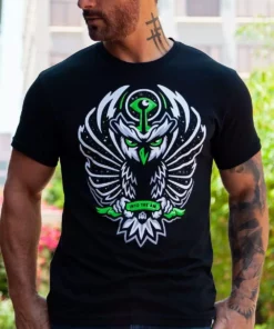 INTO THE AM T-Shirts & Tanks Chakra Owl Glow-in-the-Dark Tee