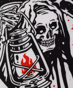 INTO THE AM Grim Greeting Tee