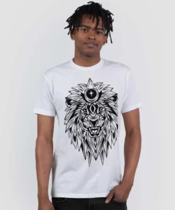 INTO THE AM Lunar Lion Tee T-Shirts & Tanks