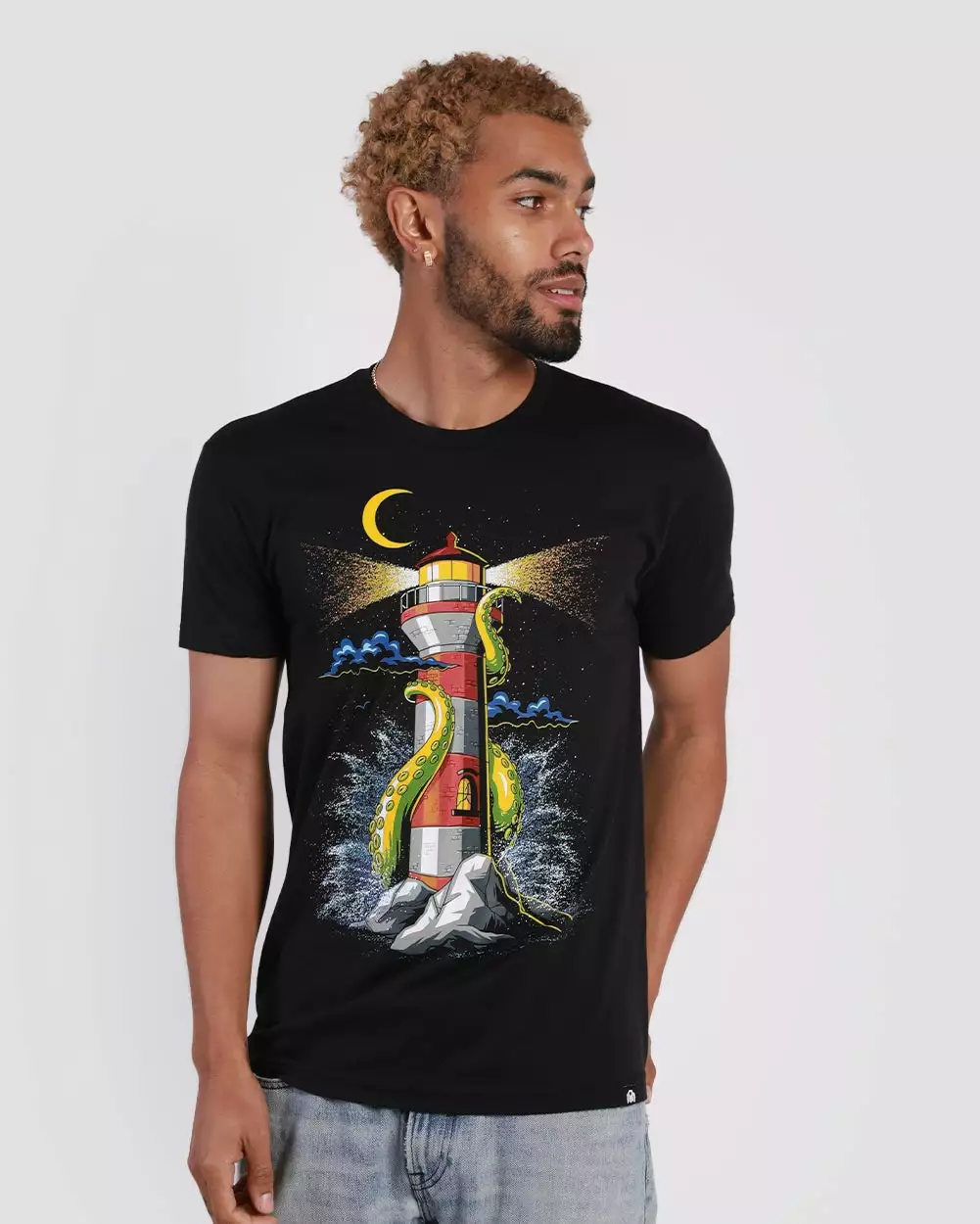 INTO THE AM Midnight Kraken Tee Clearance 4 INTO THE AM Midnight Kraken Tee Clearance