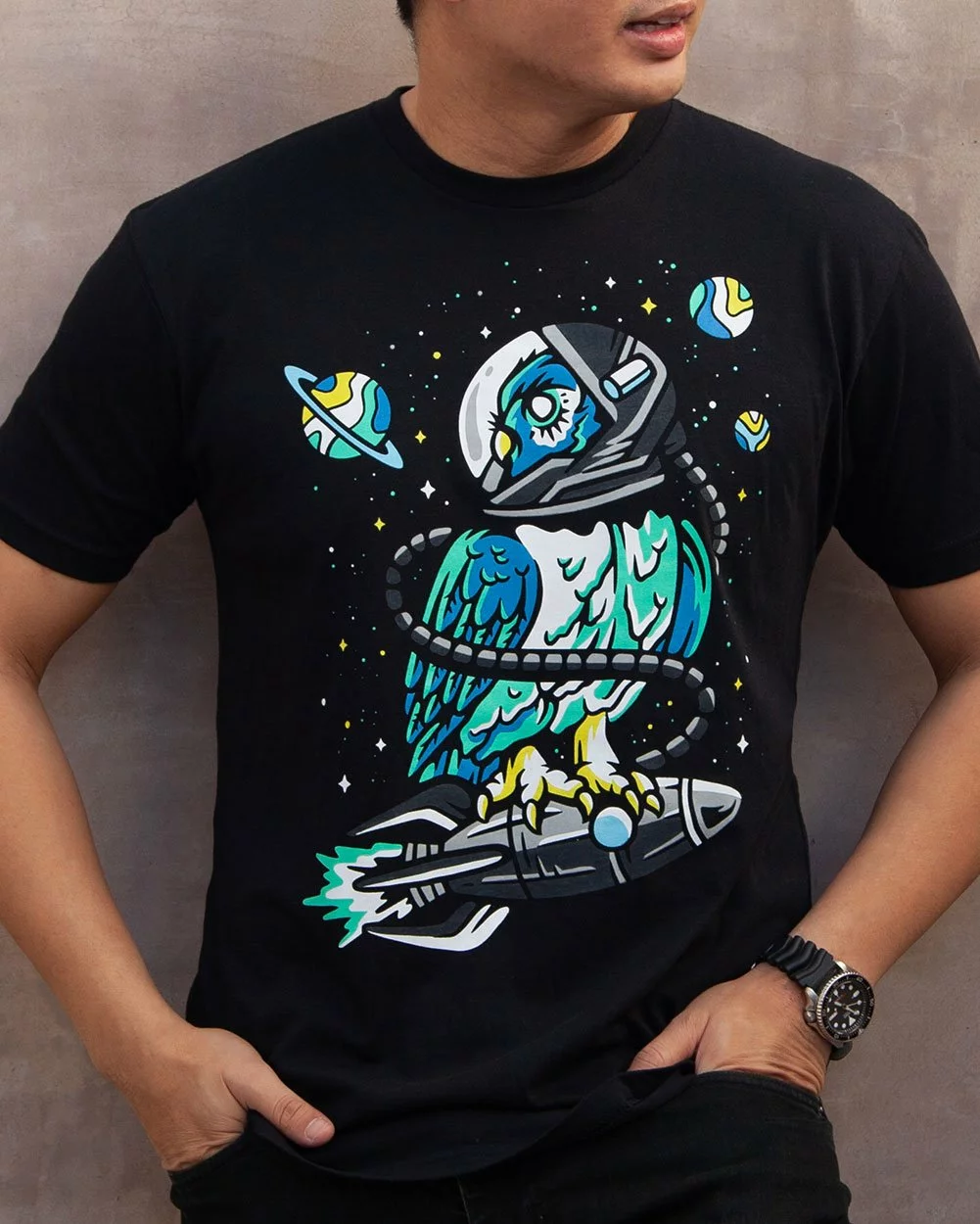 INTO THE AM T-Shirts & Tanks Nocturnal Explorer Tee 7 INTO THE AM T-Shirts & Tanks Nocturnal Explorer Tee