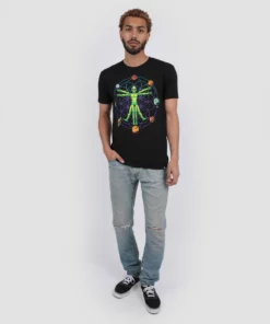 INTO THE AM Sacred Alien Glow-in-the-Dark Tee T-Shirts & Tanks