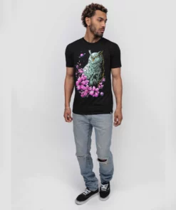 INTO THE AM Sakura Owl Tee