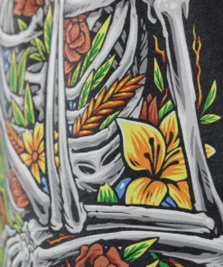 INTO THE AM Skeletal Bloom Tee T-Shirts & Tanks