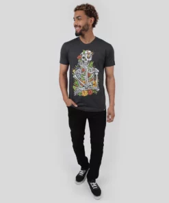 INTO THE AM Skeletal Bloom Tee T-Shirts & Tanks