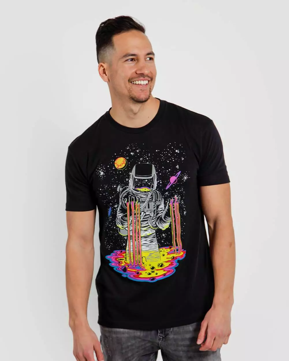 INTO THE AM Best Sellers Space Drip Tee 4 INTO THE AM Best Sellers Space Drip Tee
