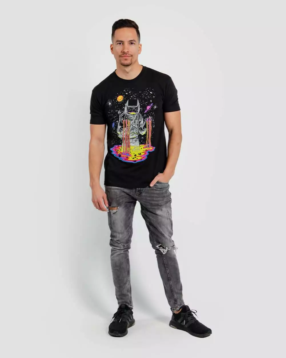 INTO THE AM Best Sellers Space Drip Tee 5 INTO THE AM Best Sellers Space Drip Tee