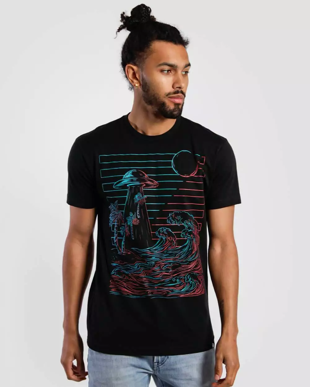 INTO THE AM Unnatural Forces Glow-in-the-Dark Tee 4 INTO THE AM Unnatural Forces Glow-in-the-Dark Tee