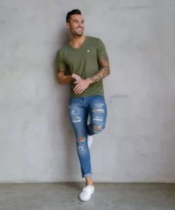 INTO THE AM Basic V-Neck Tee Best Sellers