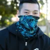 J.S. Industry Corp Masks & Bandanas Midnight Jungle Seamless Mask Bandana