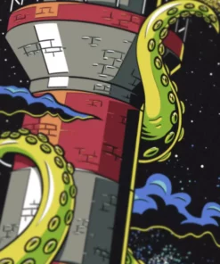 INTO THE AM Midnight Kraken Tee Clearance 10 INTO THE AM Midnight Kraken Tee Clearance