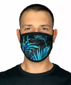 White Label Midnight Jungle Face Mask Masks & Bandanas