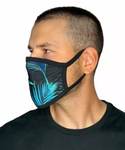White Label Midnight Jungle Face Mask Masks & Bandanas