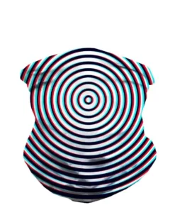 J.S. Industry Corp Masks & Bandanas Optical Illusion Seamless Mask Bandana